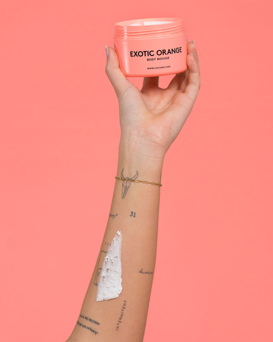Exotic Orange Body Mousse