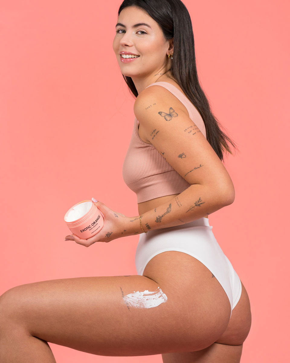Exotic Orange Body Mousse